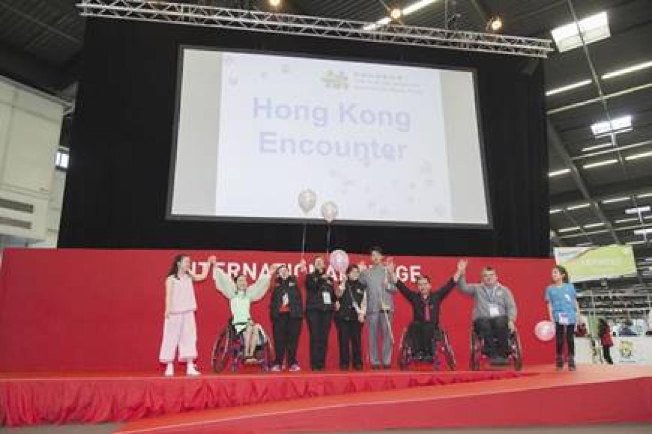 香港代表隊獲觀眾讚賞